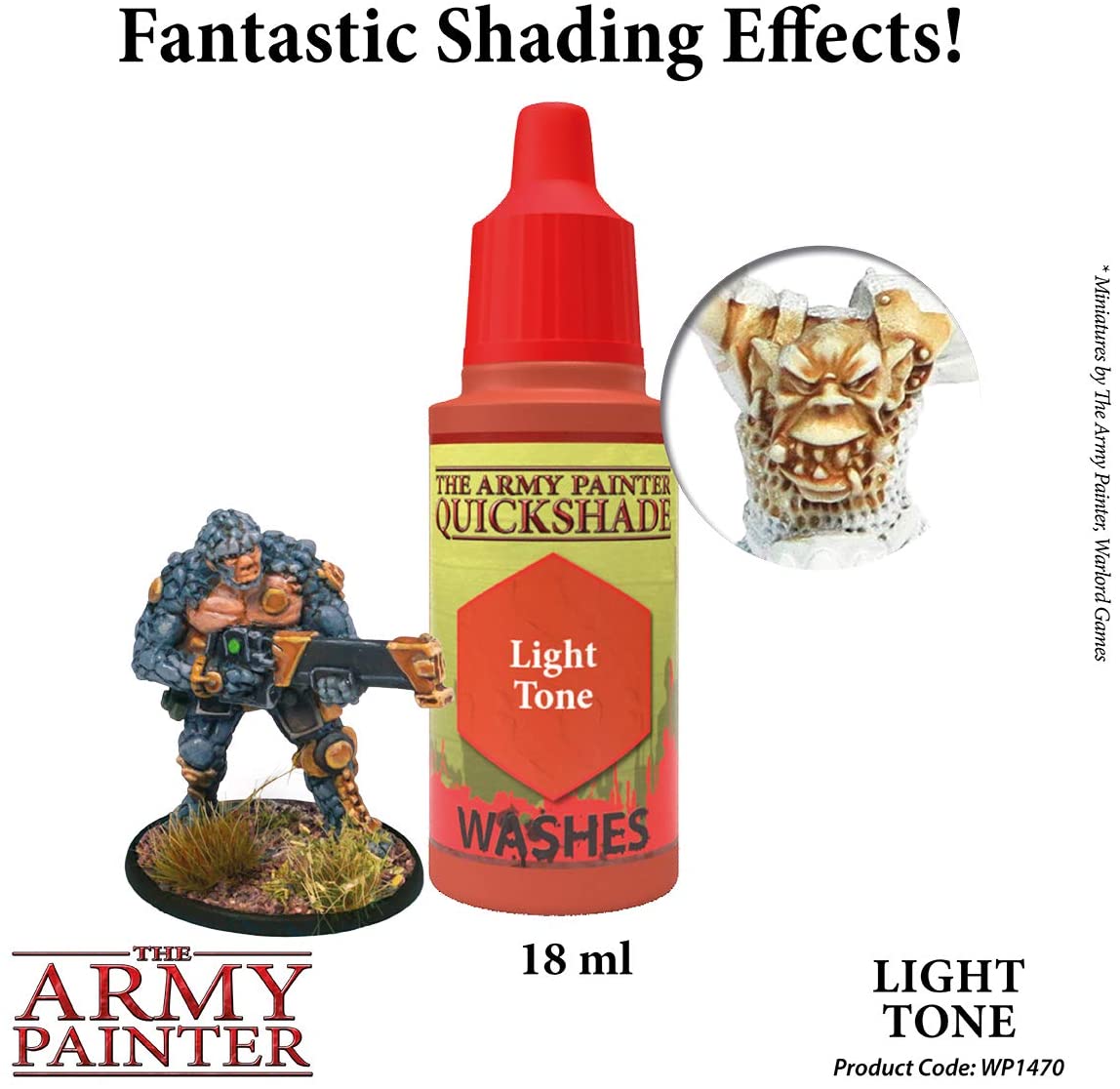 The Army Painter - Quickshade Washes: Light Tone (18ml/0.6oz)