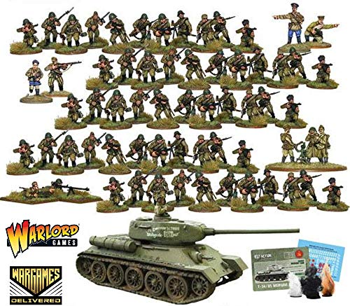 Bolt Action - Soviet Union: Soviet Starter Army and Soviet Army Paint Set Bolt Action - Soviet Union: Soviet Starter Army and Soviet Army Paint Set