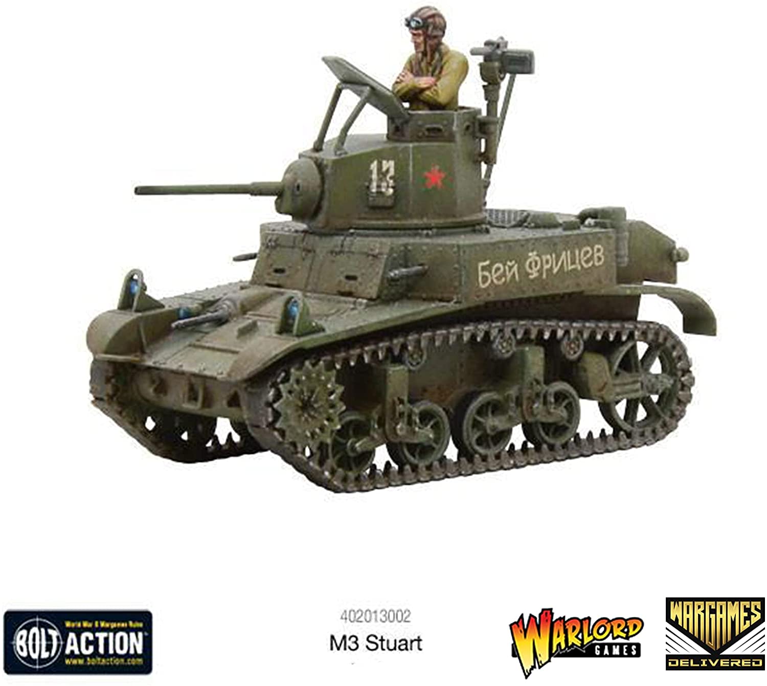 Bolt Action - USA: US Marines and M3 Stuart Set Bolt Action - USA: US Marines and M3 Stuart Set