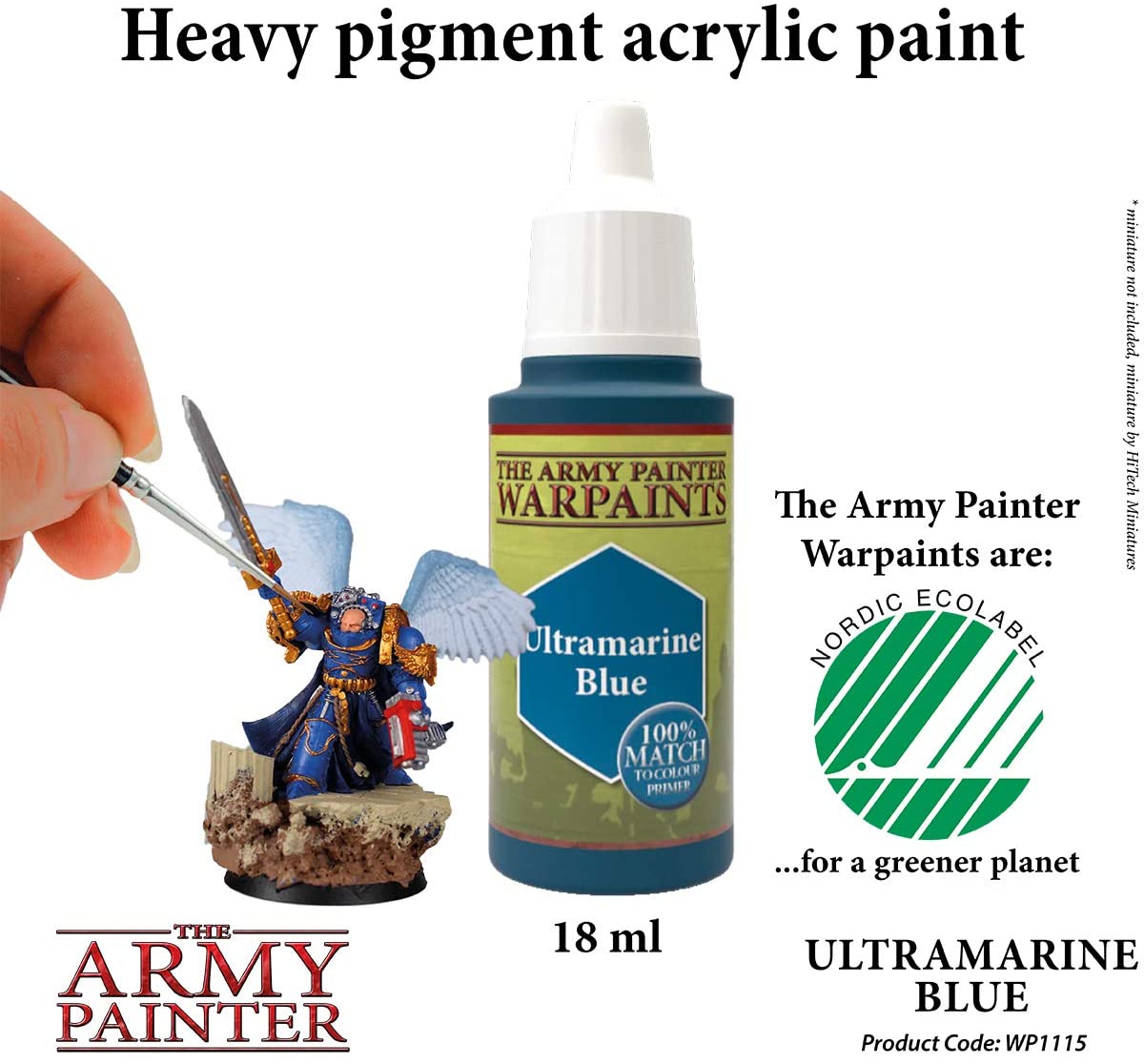 The Army Painter - Warpaints: Ultramarine Blue (18ml/0.6oz)