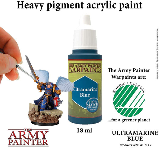 The Army Painter - Warpaints: Ultramarine Blue (18ml/0.6oz) The Army Painter - Warpaints: Ultramarine Blue (18ml/0.6oz)