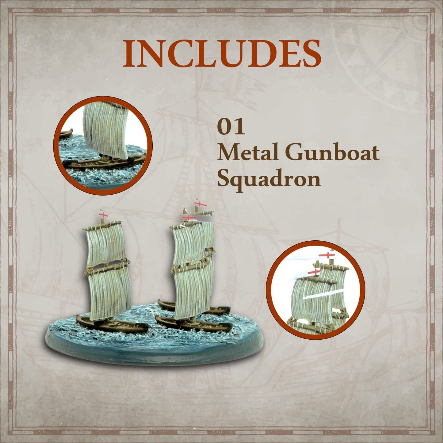 Black Seas - All Fleets: Gunboat Squadron (1770 - 1830)