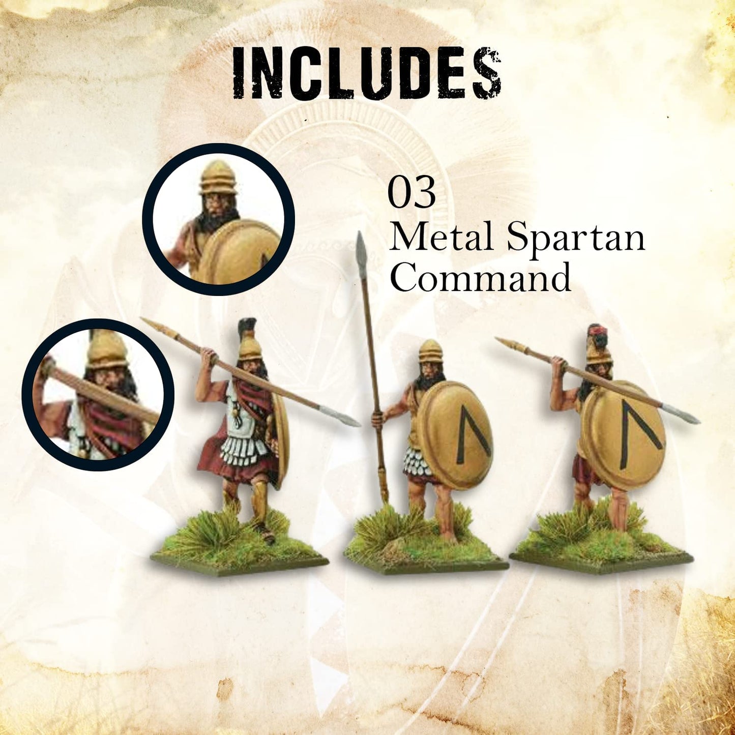 Hail Caesar - Aegean States : Spartan Starter Army