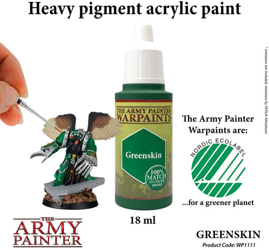 The Army Painter - Warpaints: Greenskin (18ml/0.6oz) The Army Painter - Warpaints: Greenskin (18ml/0.6oz)