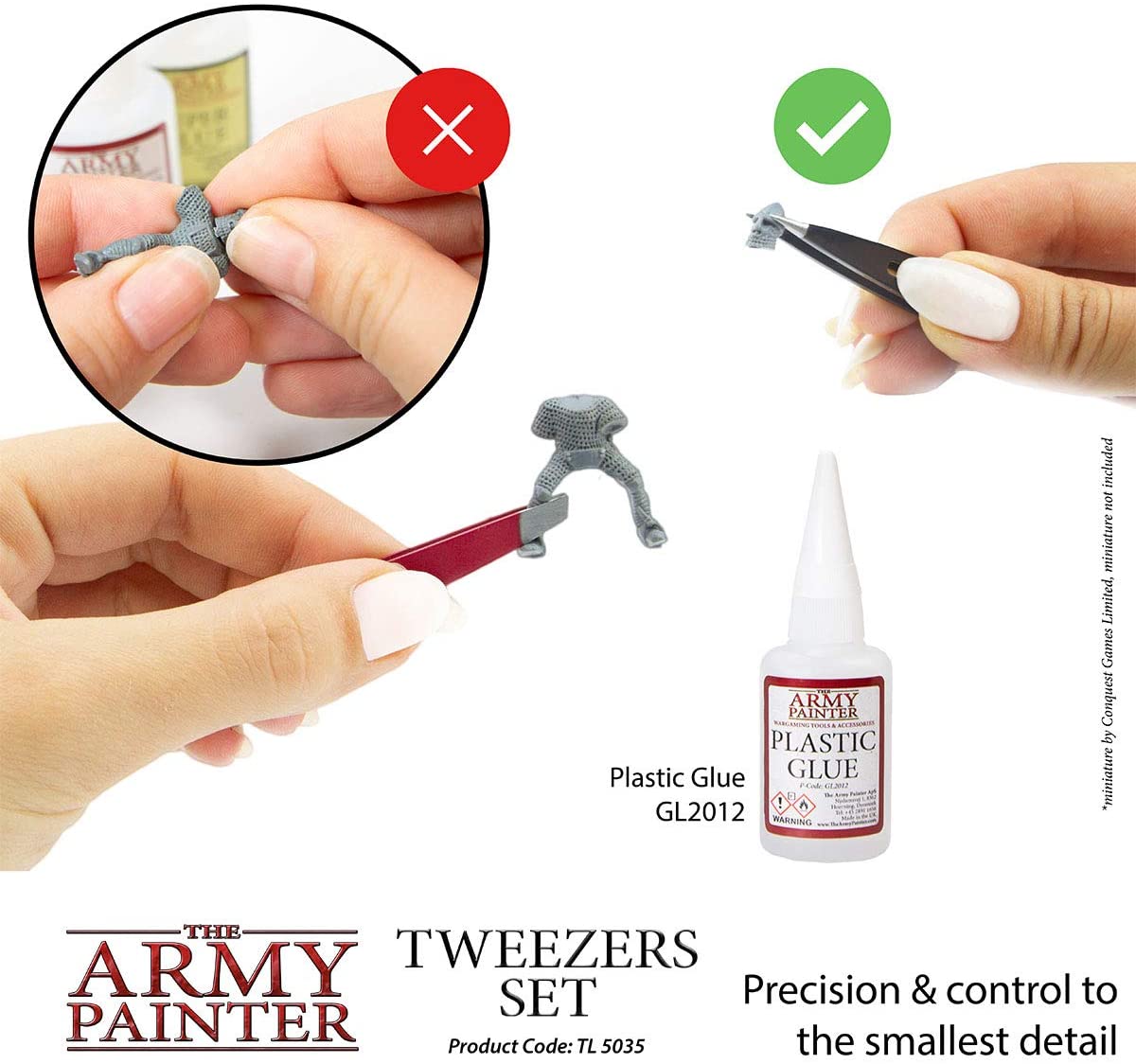 The Army Painter - Precision Tweezers (Set of 2) The Army Painter - Precision Tweezers (Set of 2)