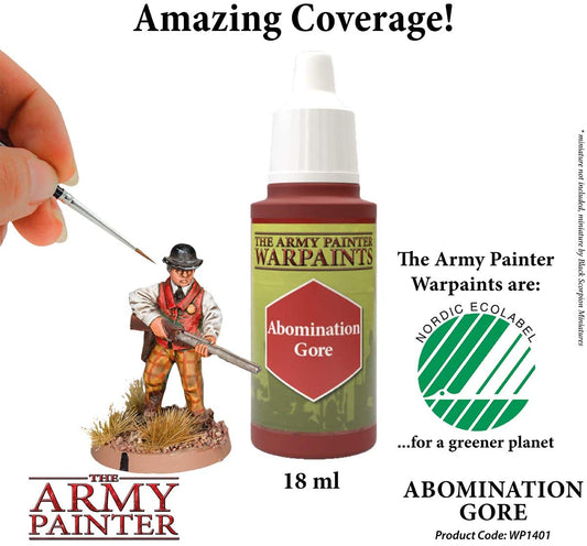 The Army Painter - Warpaints: Abomination Gore (18ml/0.6oz) The Army Painter - Warpaints: Abomination Gore (18ml/0.6oz)