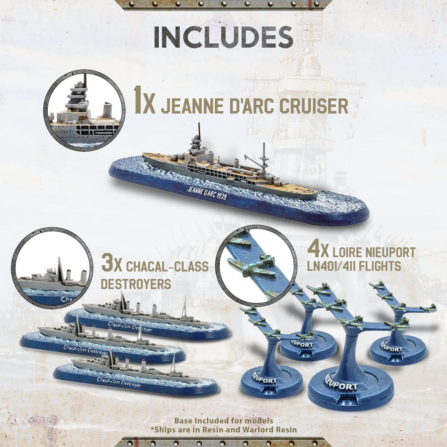 Victory at Sea - France: Marine Nationale Fleet