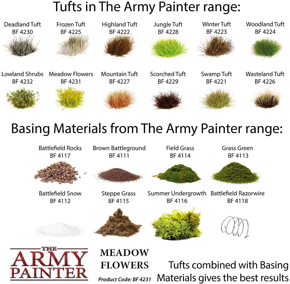 The Army Painter - Battlefield Tufts: Meadow Flowers