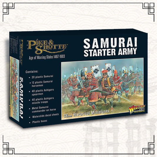 Pike & Shotte: Feudal Japan 1467 - 1603: Samurai Starter Army Pike & Shotte: Feudal Japan 1467 - 1603: Samurai Starter Army