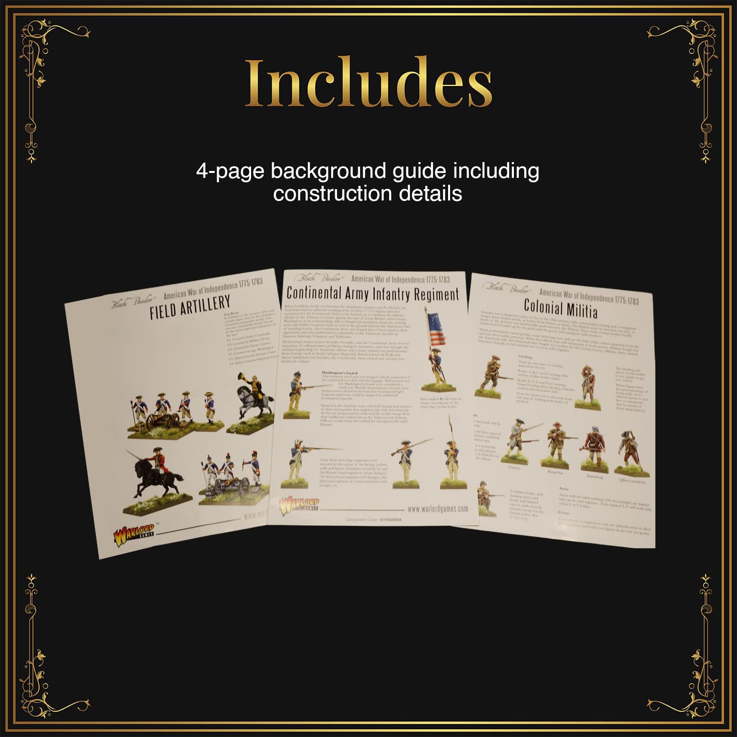 Black Powder - American War of Independence: Field Artillery and Army Commanders Black Powder - American War of Independence: Field Artillery and Army Commanders