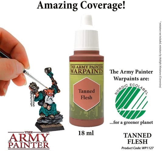 The Army Painter - Warpaints: Tanned Flesh (18ml/0.6oz) The Army Painter - Warpaints: Tanned Flesh (18ml/0.6oz)