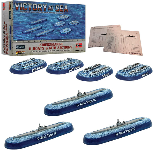 Victory at Sea - Kriegsmarine: Kriegsmarine U-Boats & MTB Sections Victory at Sea - Kriegsmarine: Kriegsmarine U-Boats & MTB Sections