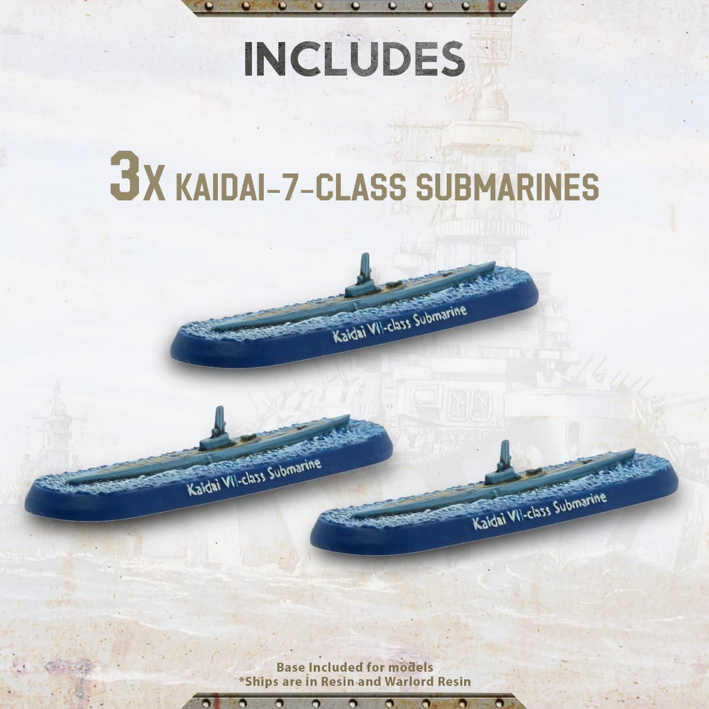 Victory at Sea - Imperial Japanese: IJN Submarines & MTB Sections