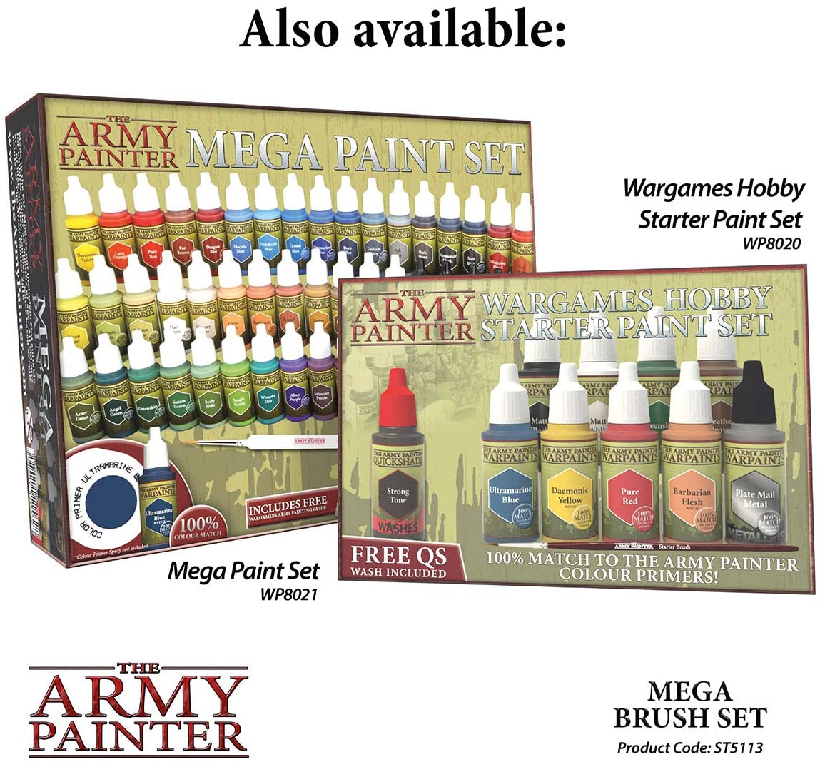 The Army Painter - Mega Brush Set (box) The Army Painter - Mega Brush Set (box)