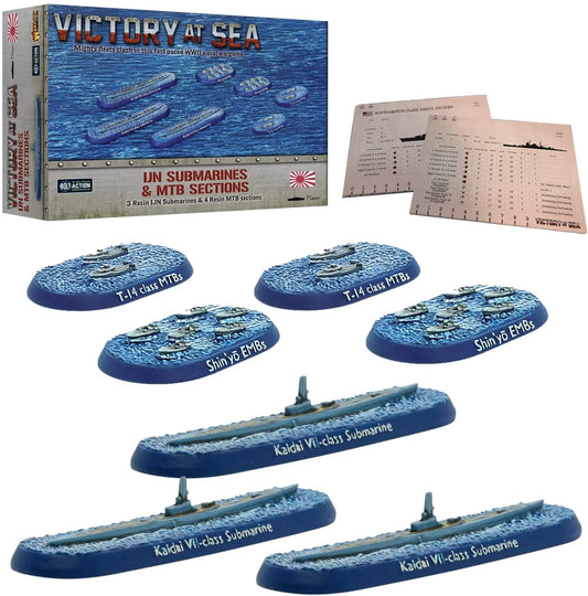 Victory at Sea - Imperial Japanese: IJN Submarines & MTB Sections Victory at Sea - Imperial Japanese: IJN Submarines & MTB Sections