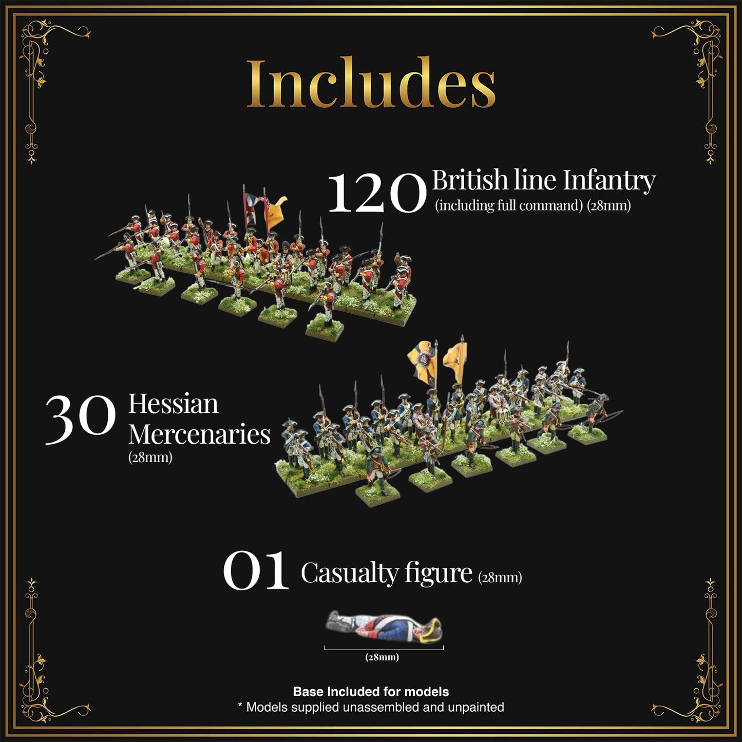 Black Powder - American War of Independence: British Army Starter Set