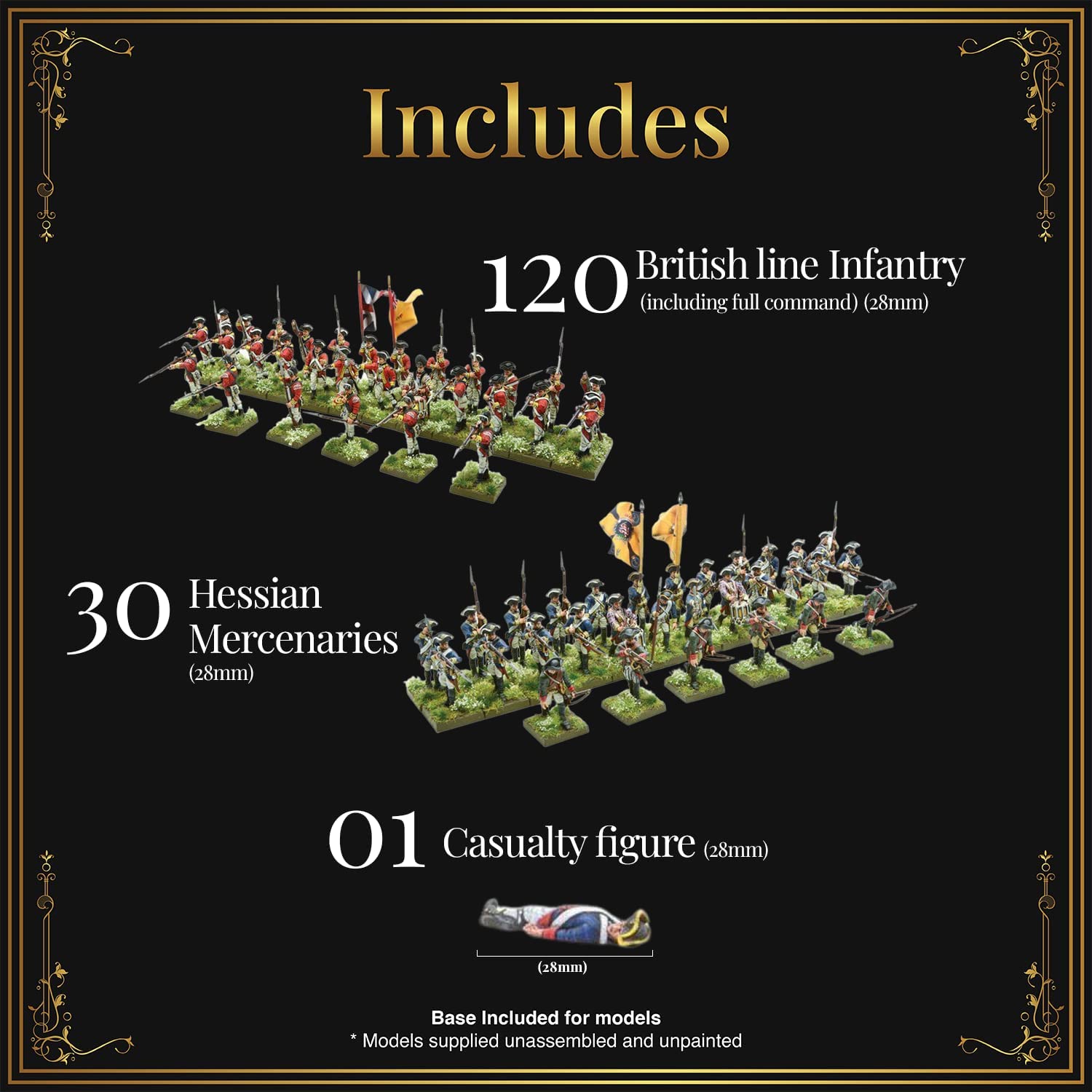 Black Powder - American War of Independence: British Army Starter Set Black Powder - American War of Independence: British Army Starter Set