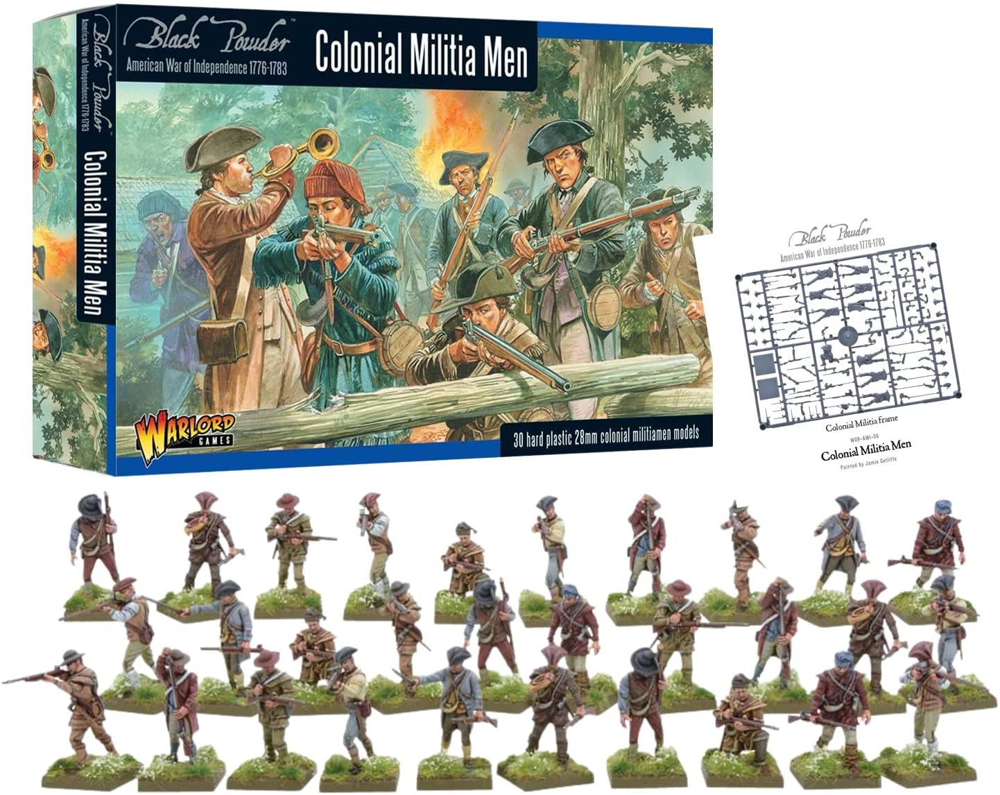 Black Powder - American War of Independence: Colonial Militia Men