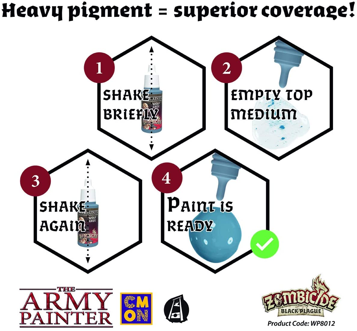 The Army Painter - Zombicide: Black Plague Paint Set The Army Painter - Zombicide: Black Plague Paint Set