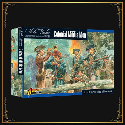 Black Powder - American War of Independence: Colonial Militia Men Black Powder - American War of Independence: Colonial Militia Men