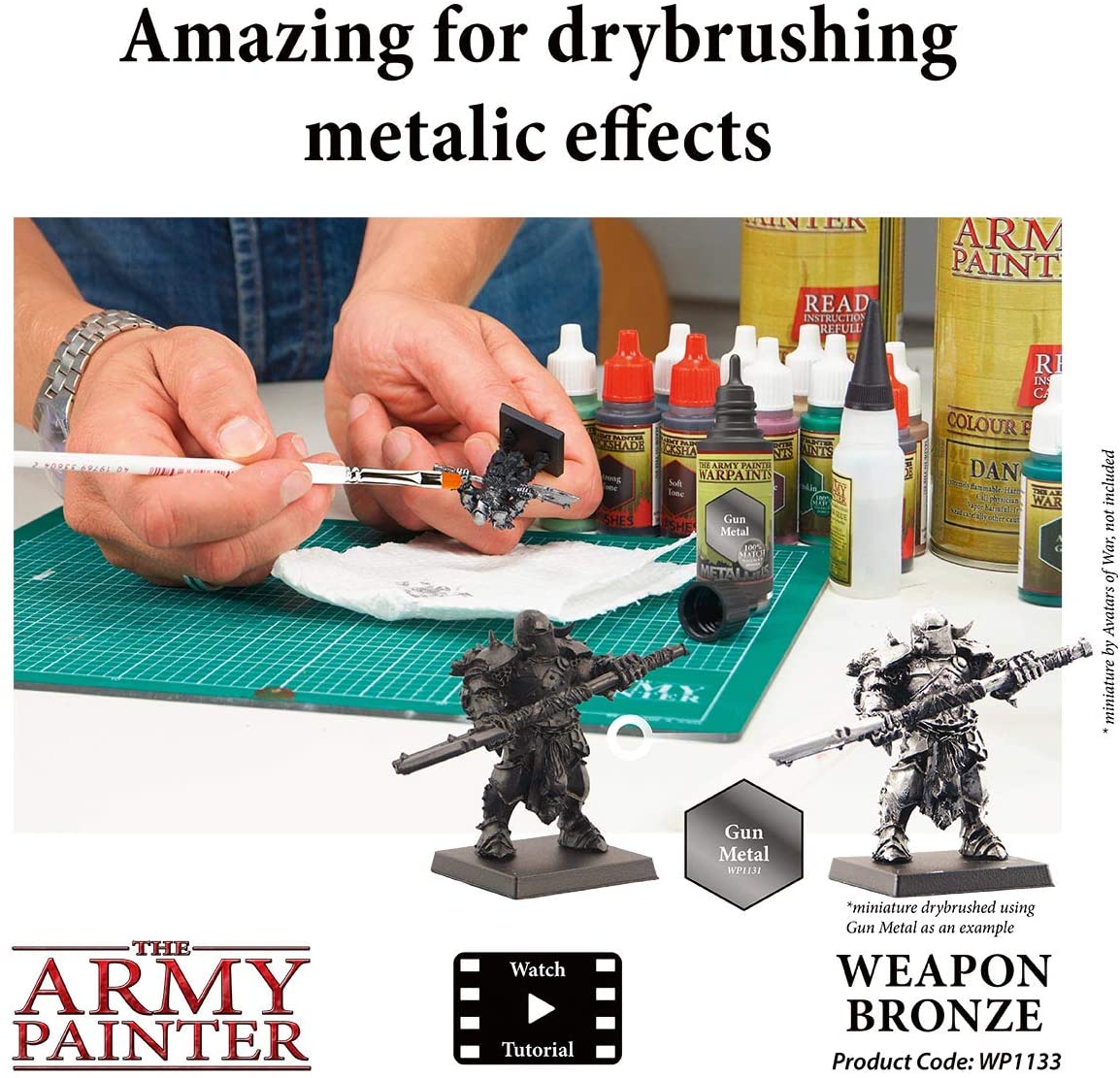 The Army Painter - Warpaints Metallics: Weapon Bronze (18ml/0.6oz)