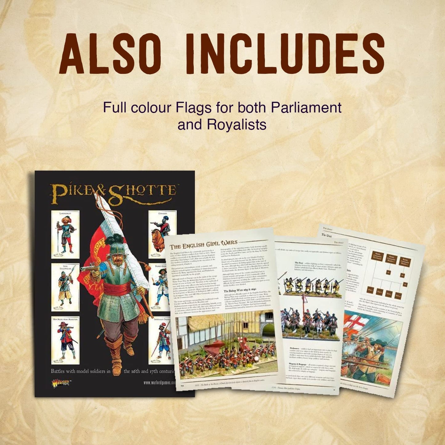 Pike & Shotte: The English Civil Wars 1642 - 1652: Starter Battalia