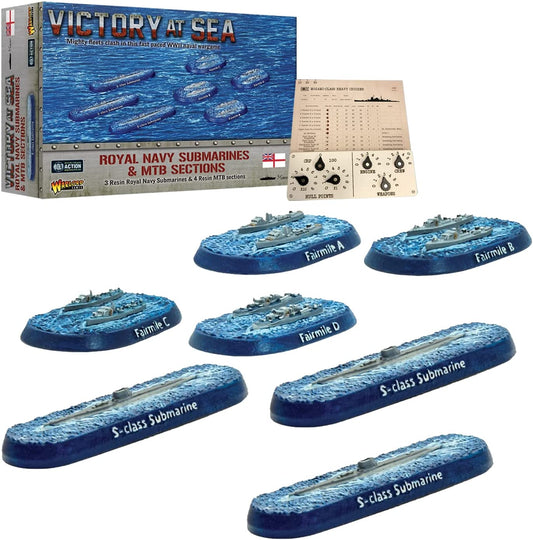 Victory at Sea - Royal Navy: Royal Navy Submarines & MTB Sections Victory at Sea - Royal Navy: Royal Navy Submarines & MTB Sections