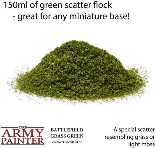 The Army Painter - Battlefield Basing: Grass Green The Army Painter - Battlefield Basing: Grass Green