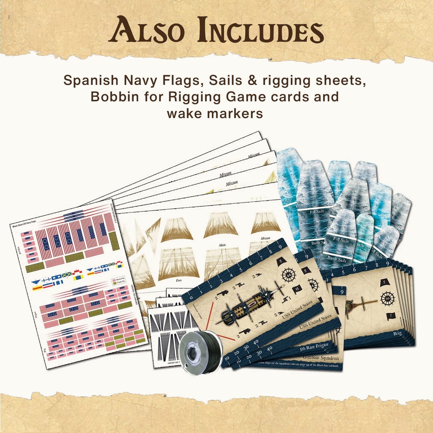 Black Seas - US Fleet: U.S. Navy Fleet (1770 - 1830)