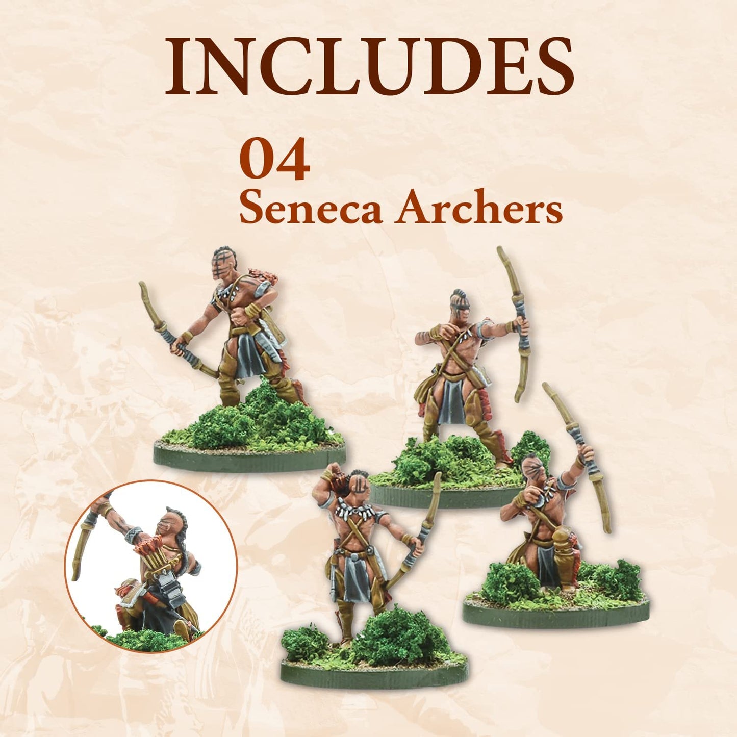 Mythic Americas - Tribal Nations: Seneca Archers