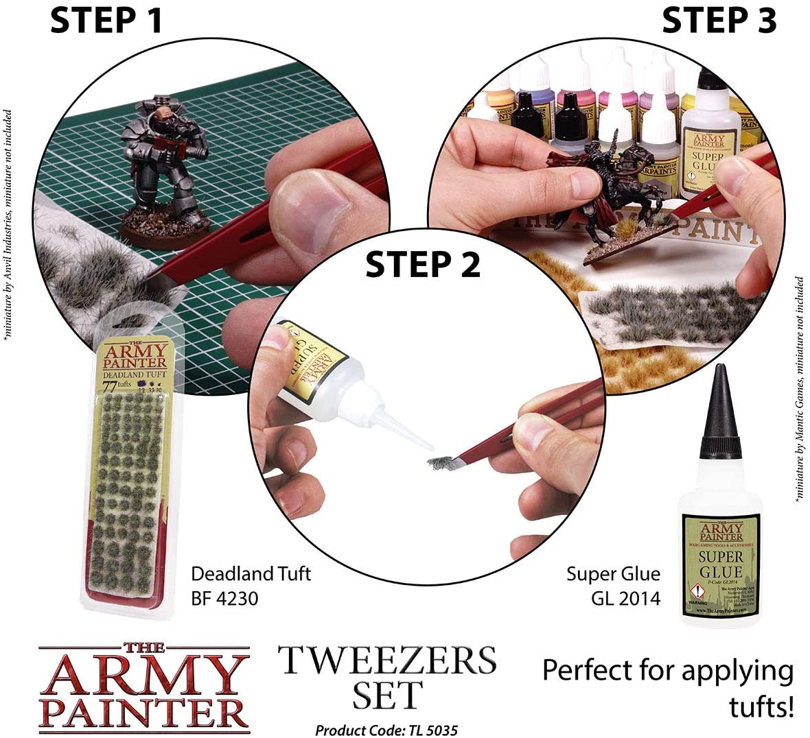 The Army Painter - Precision Tweezers (Set of 2) The Army Painter - Precision Tweezers (Set of 2)