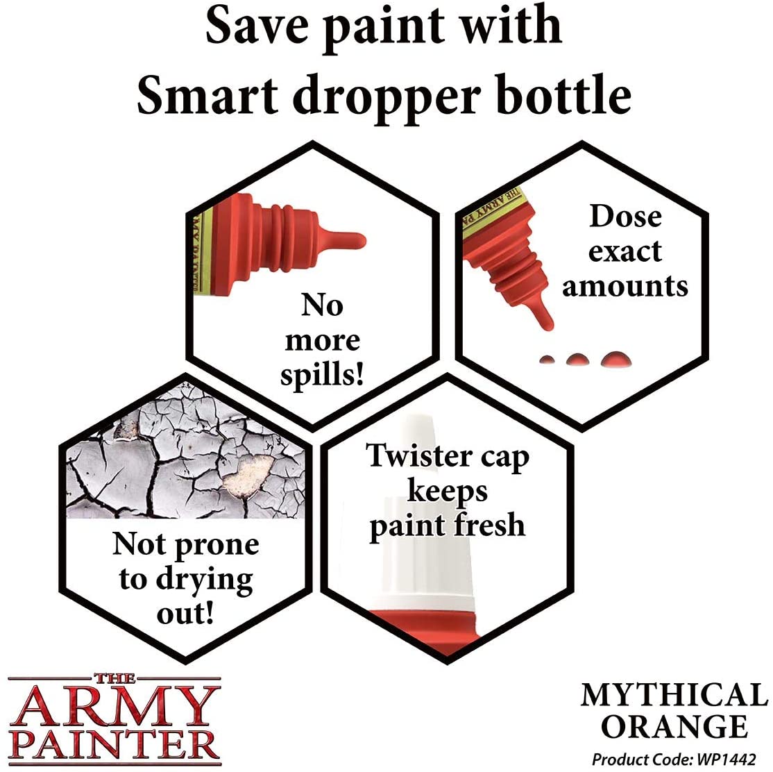 The Army Painter - Warpaints: Mythical Orange (18ml/0.6oz)