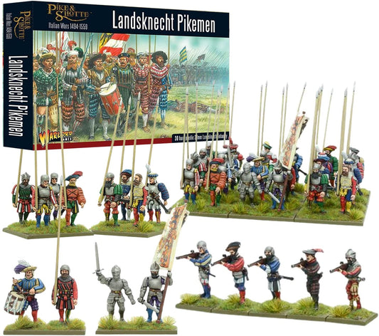Pike & Shotte: Italian Wars 1494 - 1559: Landsknechts Pikemen Pike & Shotte: Italian Wars 1494 - 1559: Landsknechts Pikemen