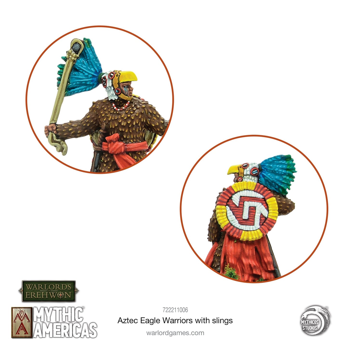 Mythic Americas - Aztecs: Eagle Warrior Slingers