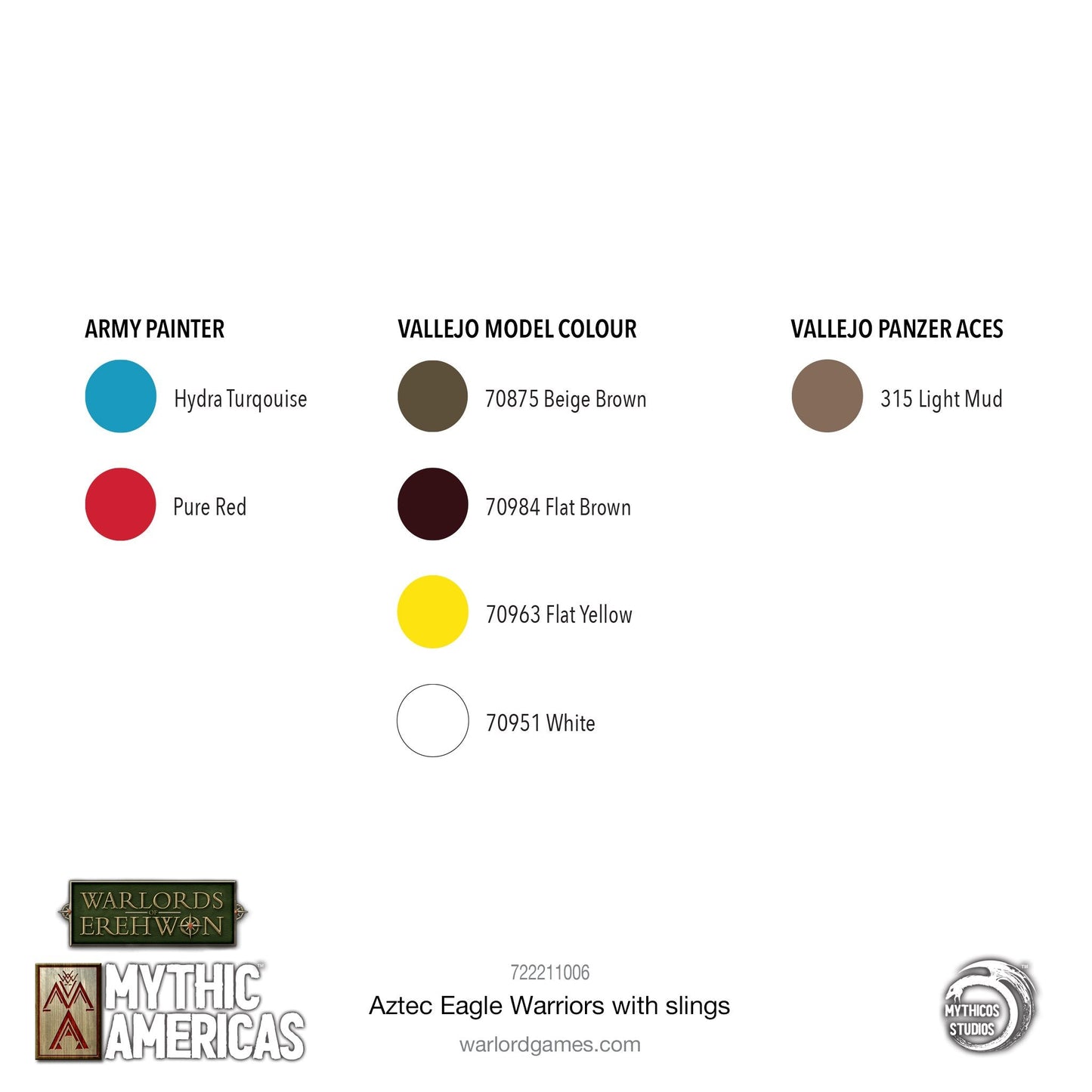 Mythic Americas - Aztecs: Eagle Warrior Slingers
