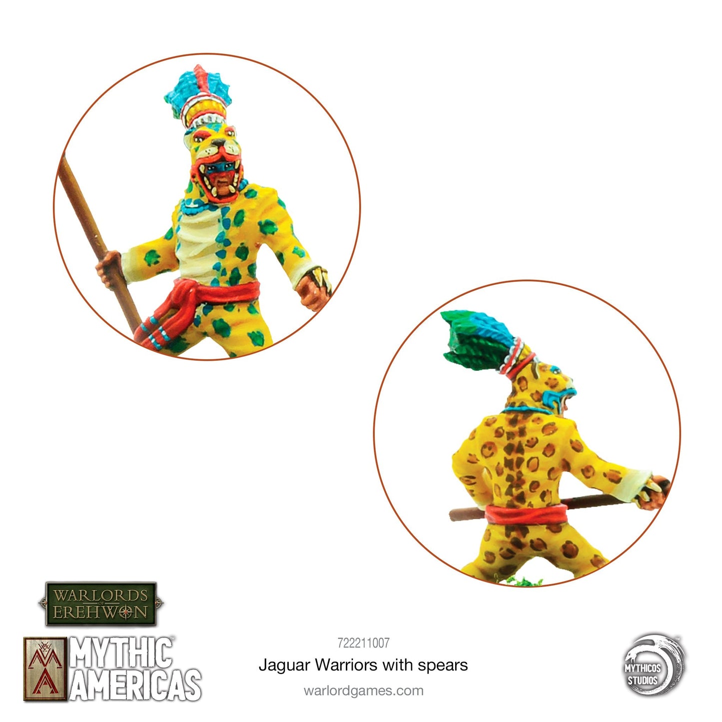 Mythic Americas - Aztecs: Jaguar Warriors with Spears