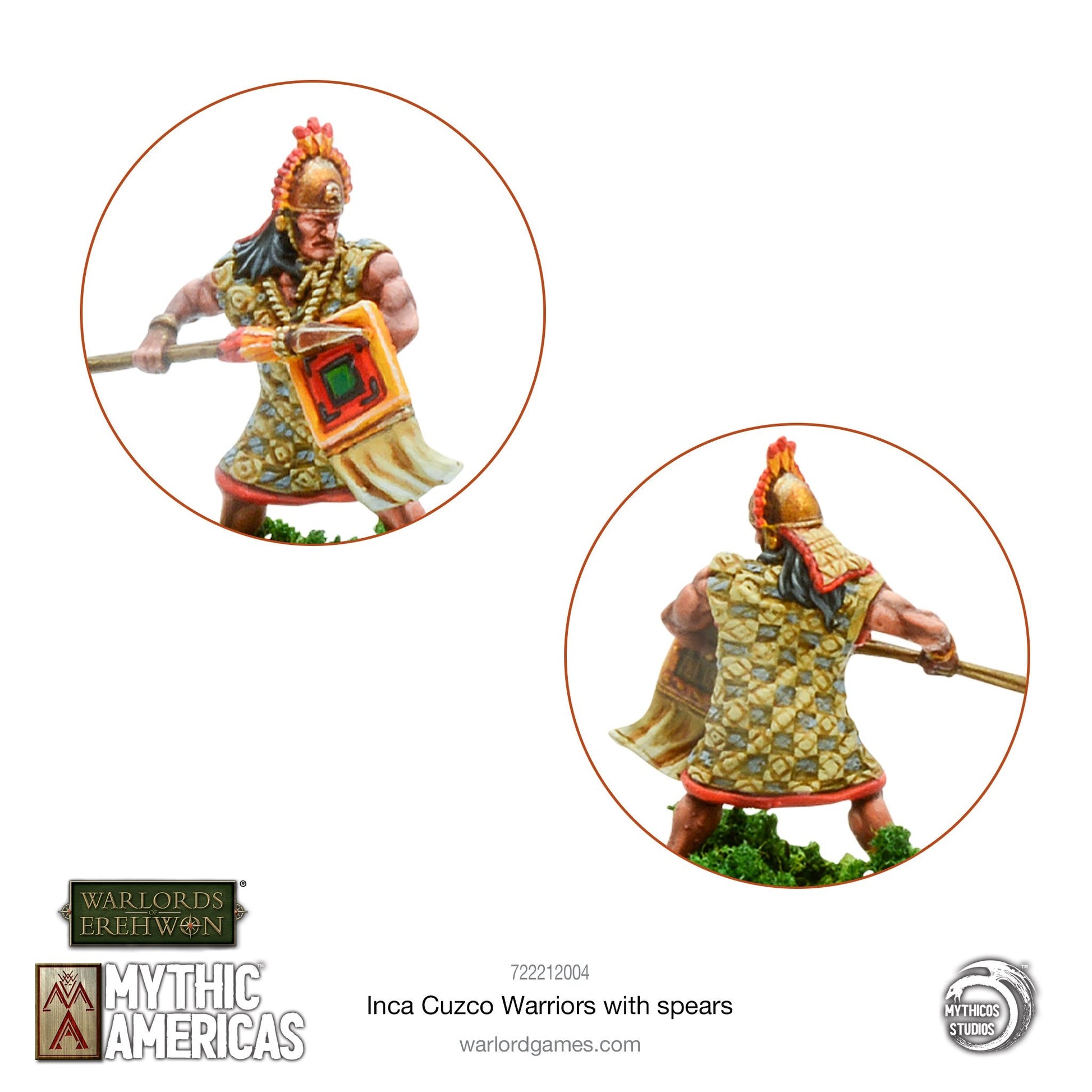 Mythic Americas - Inca: Cuzco Warriors with Spears