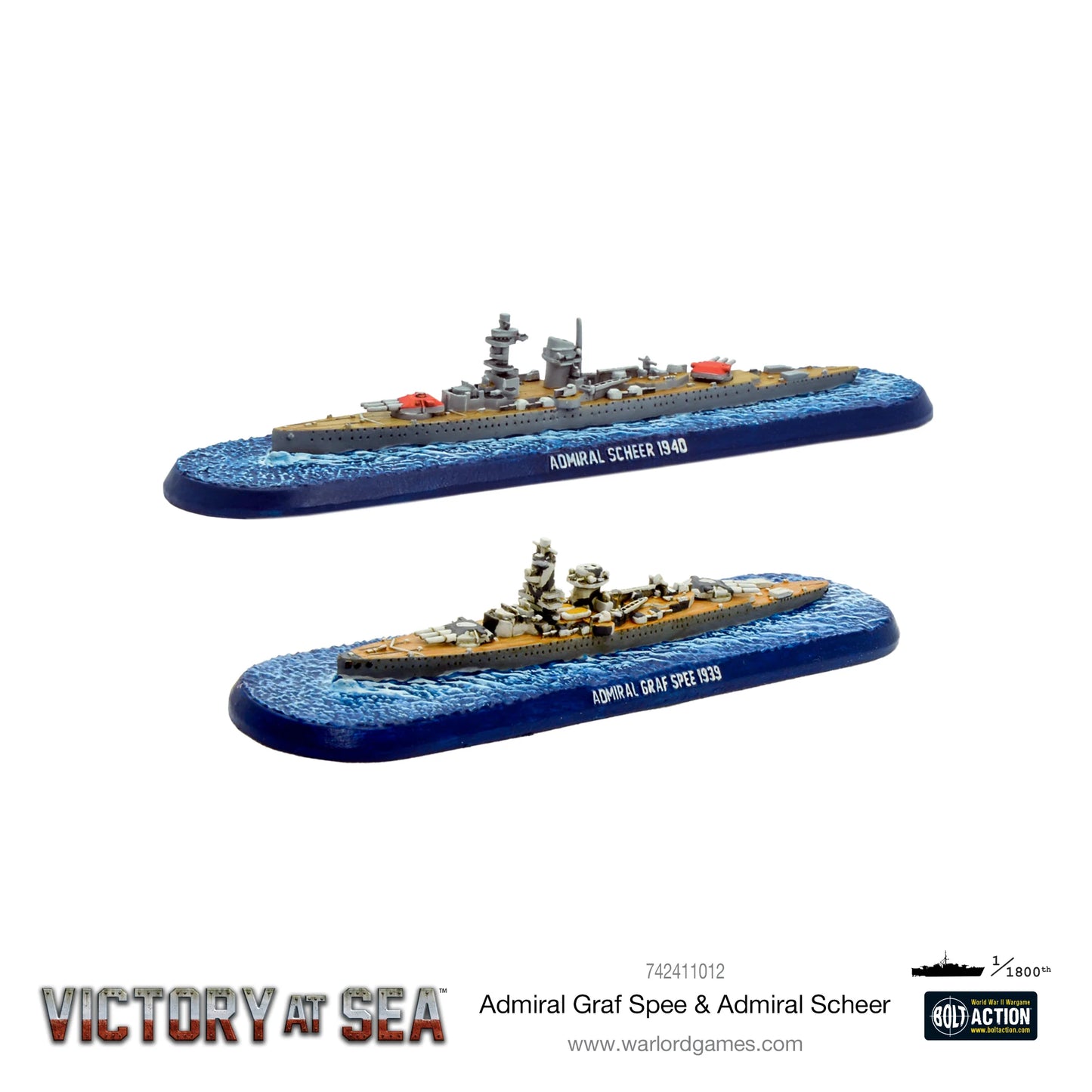 Victory at Sea: Cruisers - Admiral GRAF Spee & Admiral Scheer