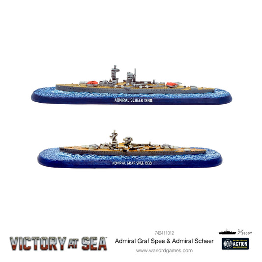 Victory at Sea: Cruisers - Admiral GRAF Spee & Admiral Scheer Victory at Sea: Cruisers - Admiral GRAF Spee & Admiral Scheer