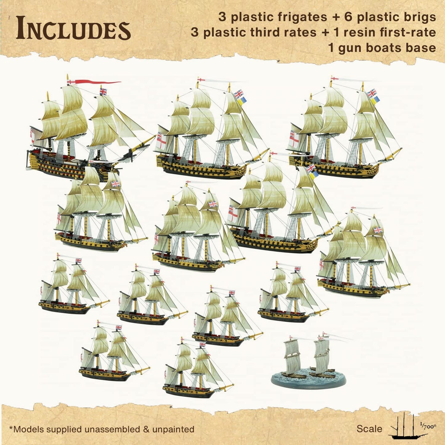 Black Seas - Royal Navy: Royal Navy Fleet (1770 - 1830)