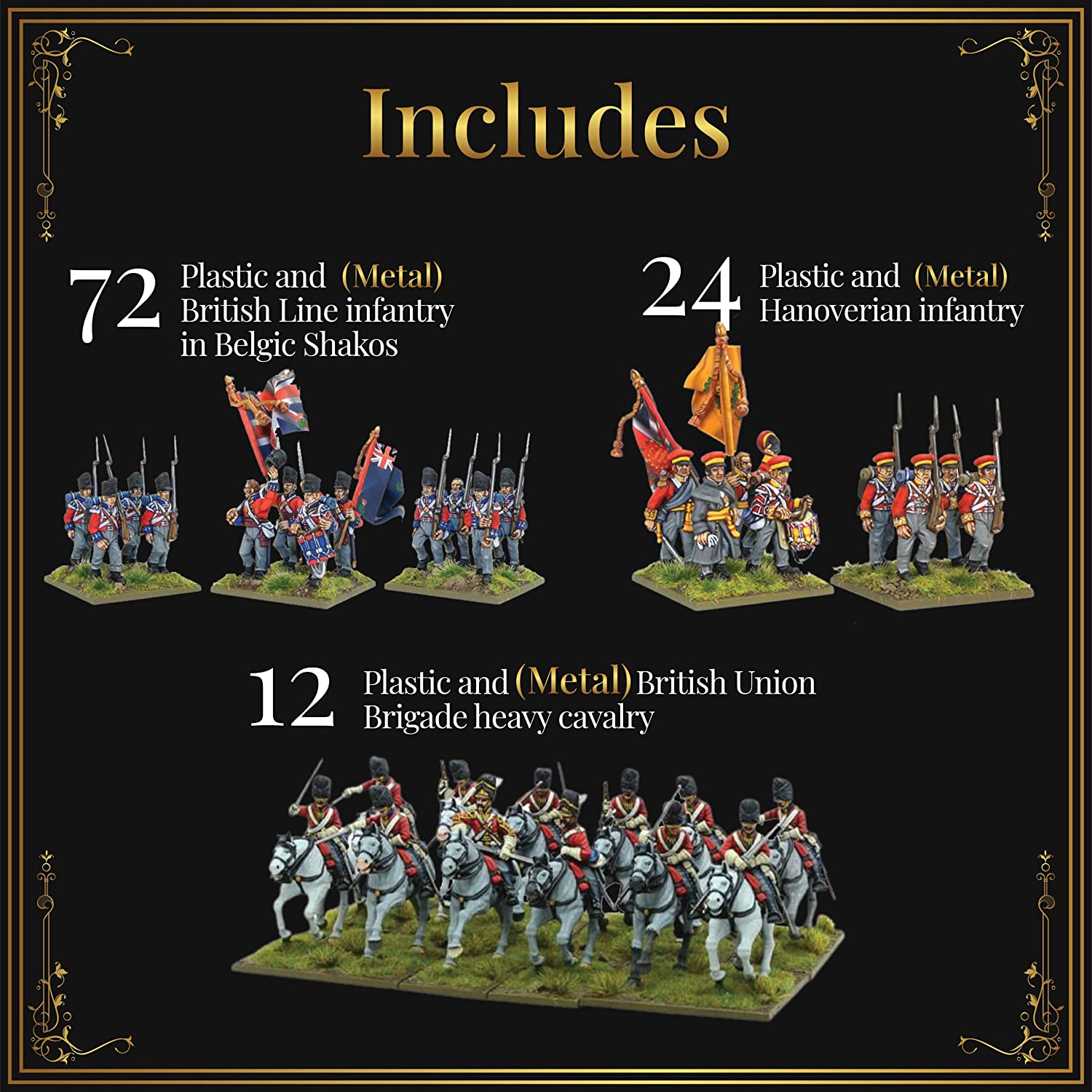 Black Powder - Napoleonic British: Starter Army (Waterloo Campaign) Black Powder - Napoleonic British: Starter Army (Waterloo Campaign)