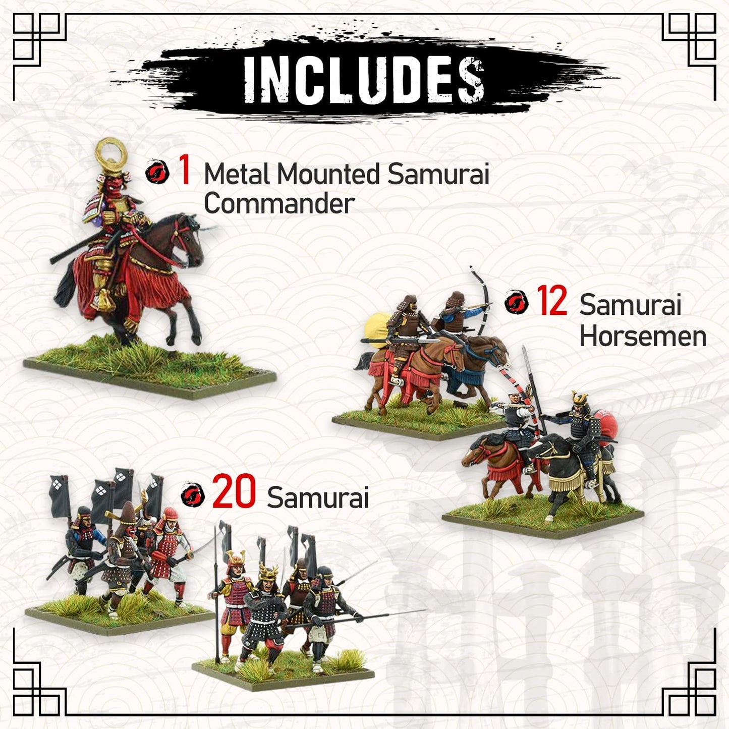 Pike & Shotte: Feudal Japan 1467 - 1603: Samurai Starter Army