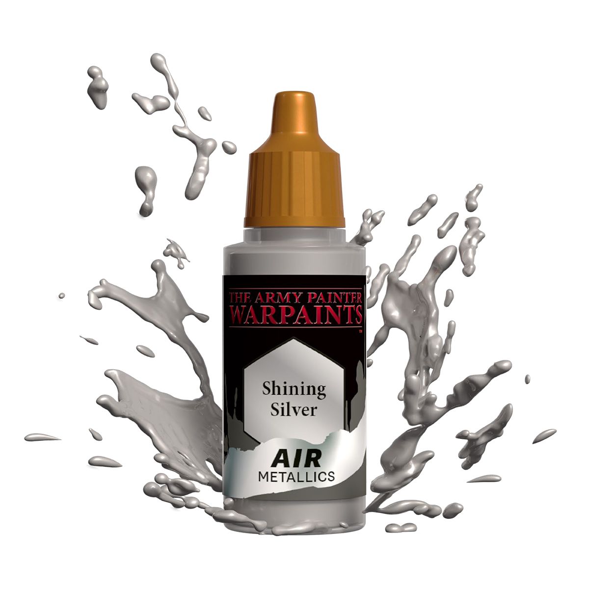 Army Painter Warpaints Air Acrylic (cont.), Metallic & Fluorescent Singles