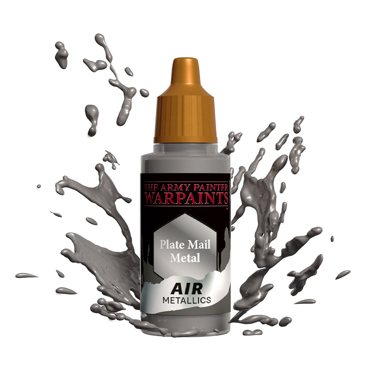Army Painter Warpaints Air Acrylic (cont.), Metallic & Fluorescent Singles