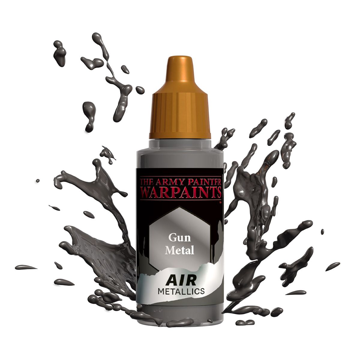 Army Painter Warpaints Air Acrylic (cont.), Metallic & Fluorescent Singles