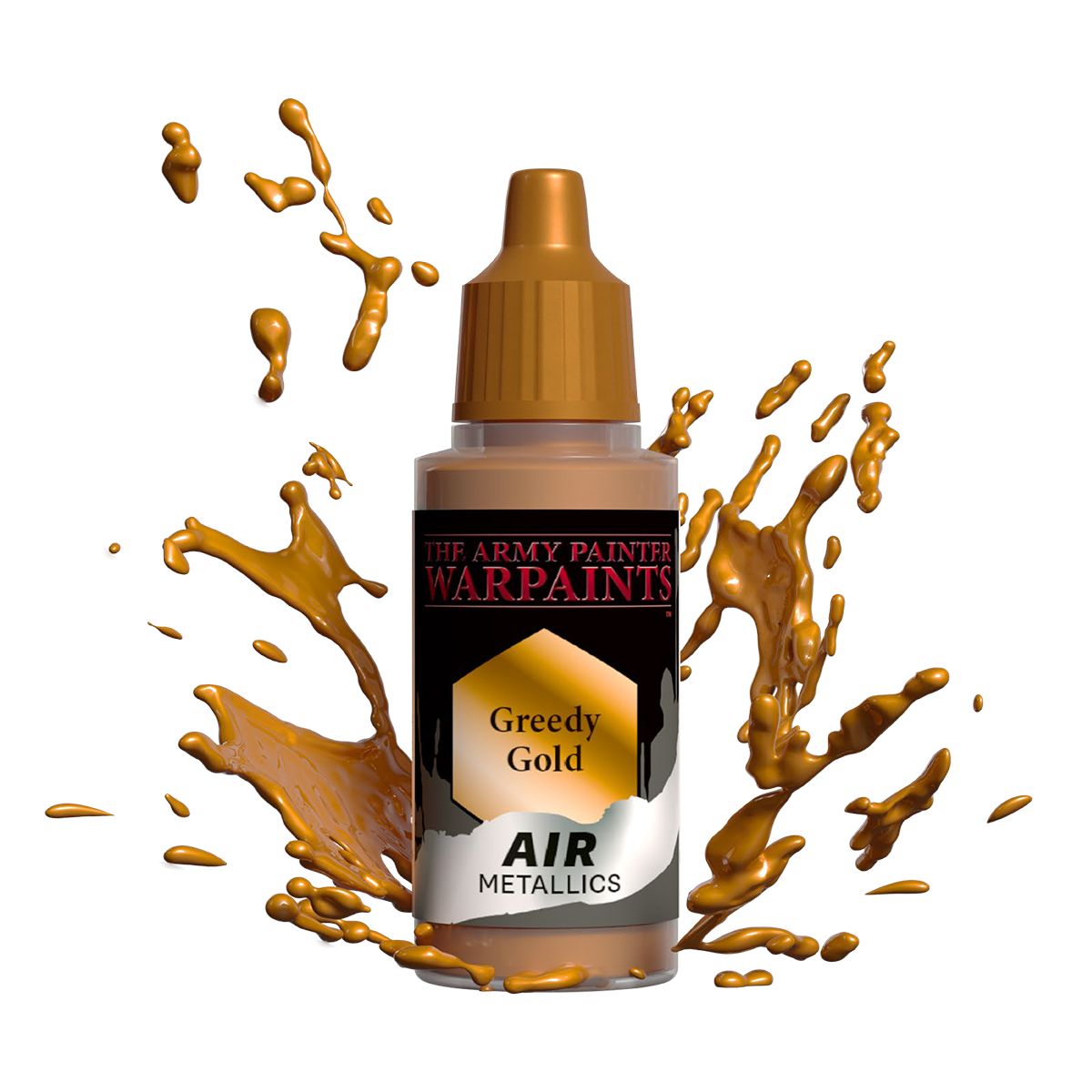 Army Painter Warpaints Air Acrylic (cont.), Metallic & Fluorescent Singles