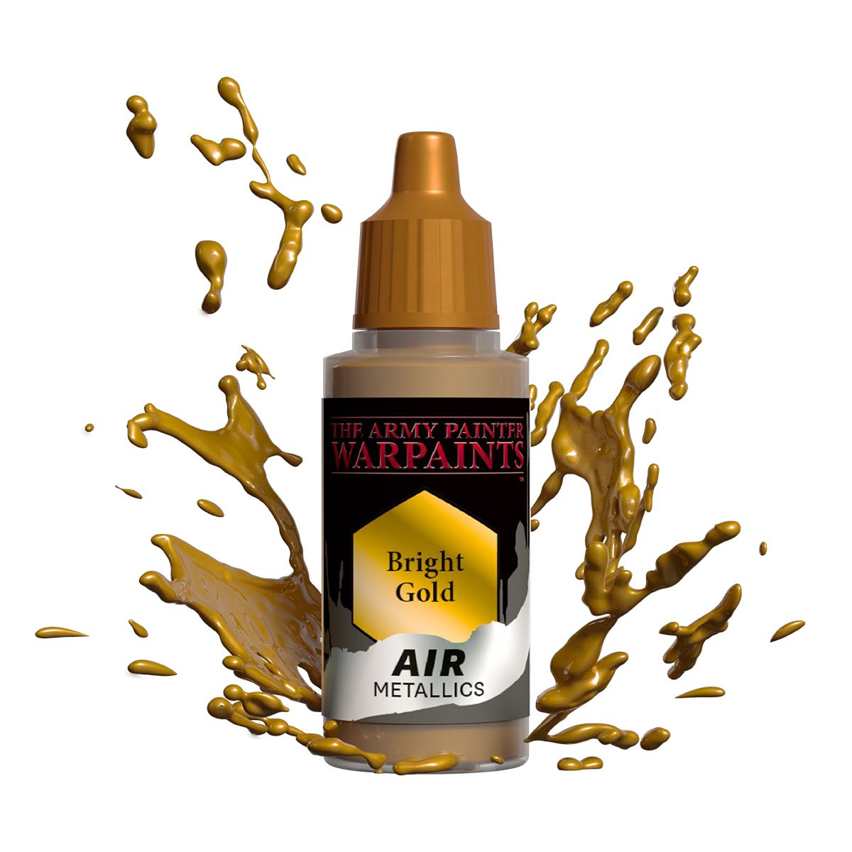 Army Painter Warpaints Air Acrylic (cont.), Metallic & Fluorescent Singles