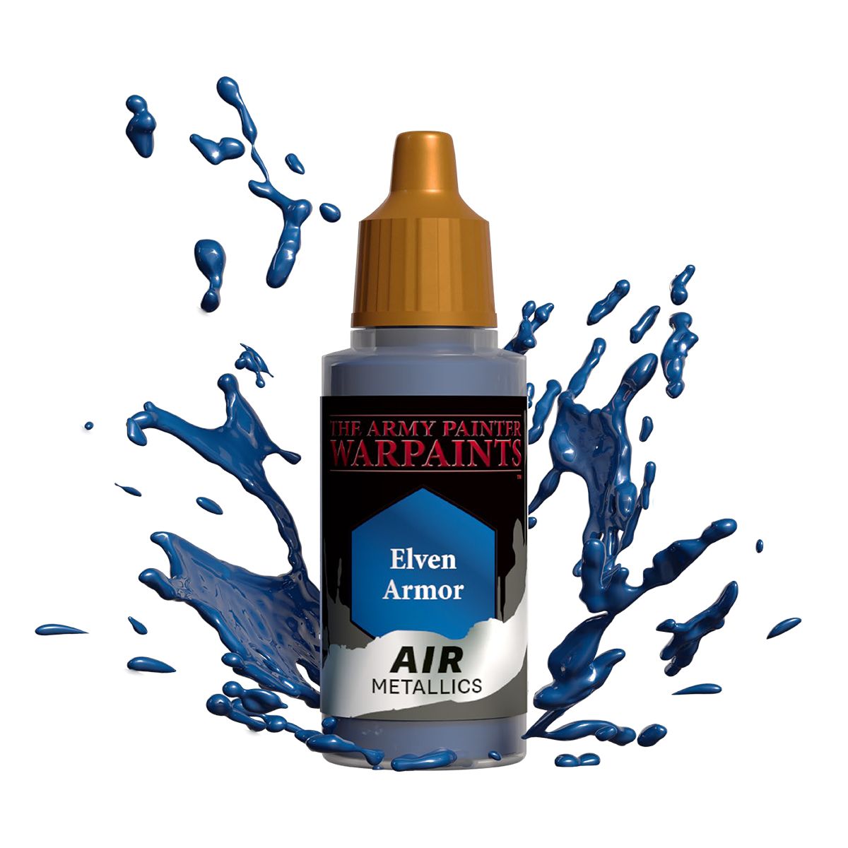 Army Painter Warpaints Air Acrylic (cont.), Metallic & Fluorescent Singles