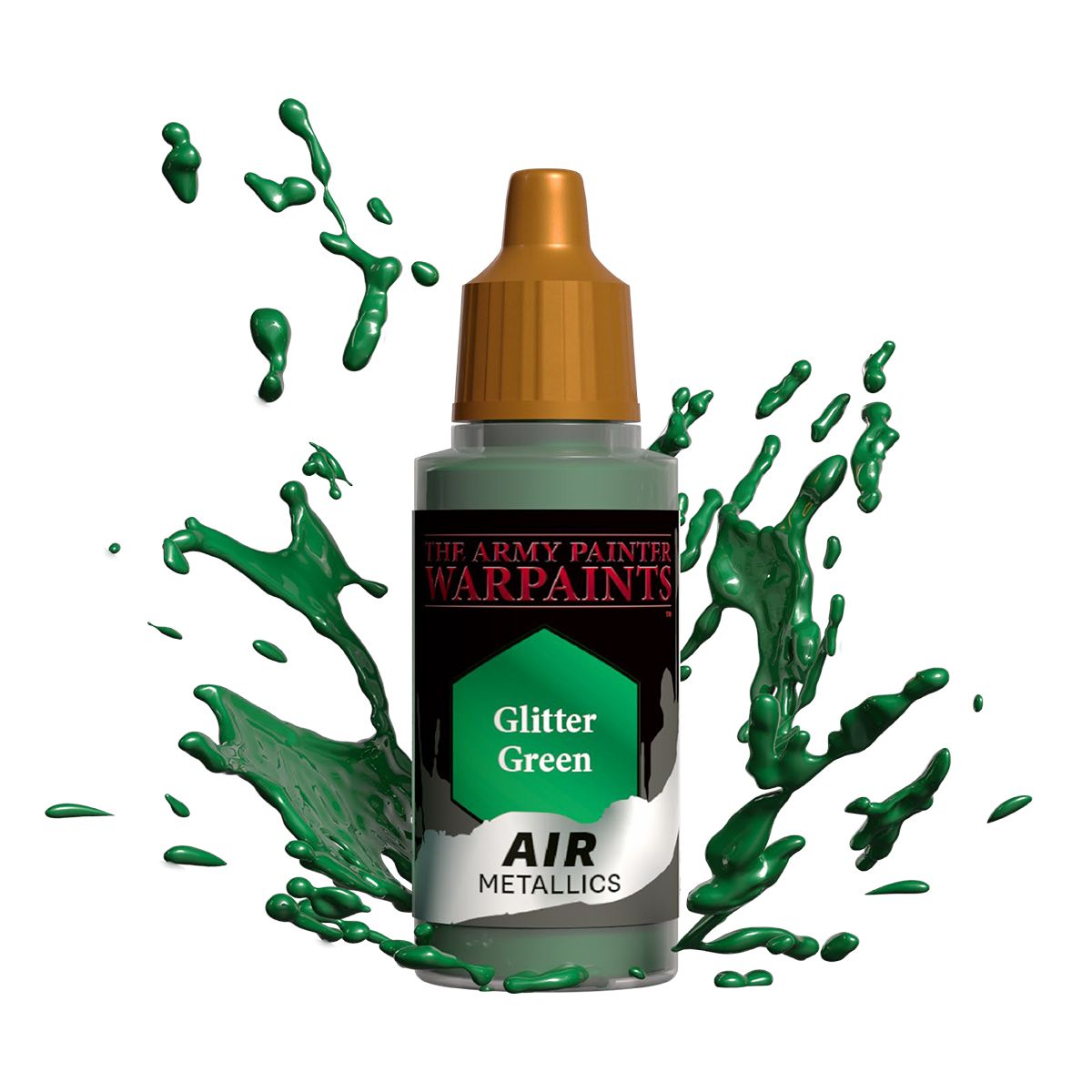 Army Painter Warpaints Air Acrylic (cont.), Metallic & Fluorescent Singles