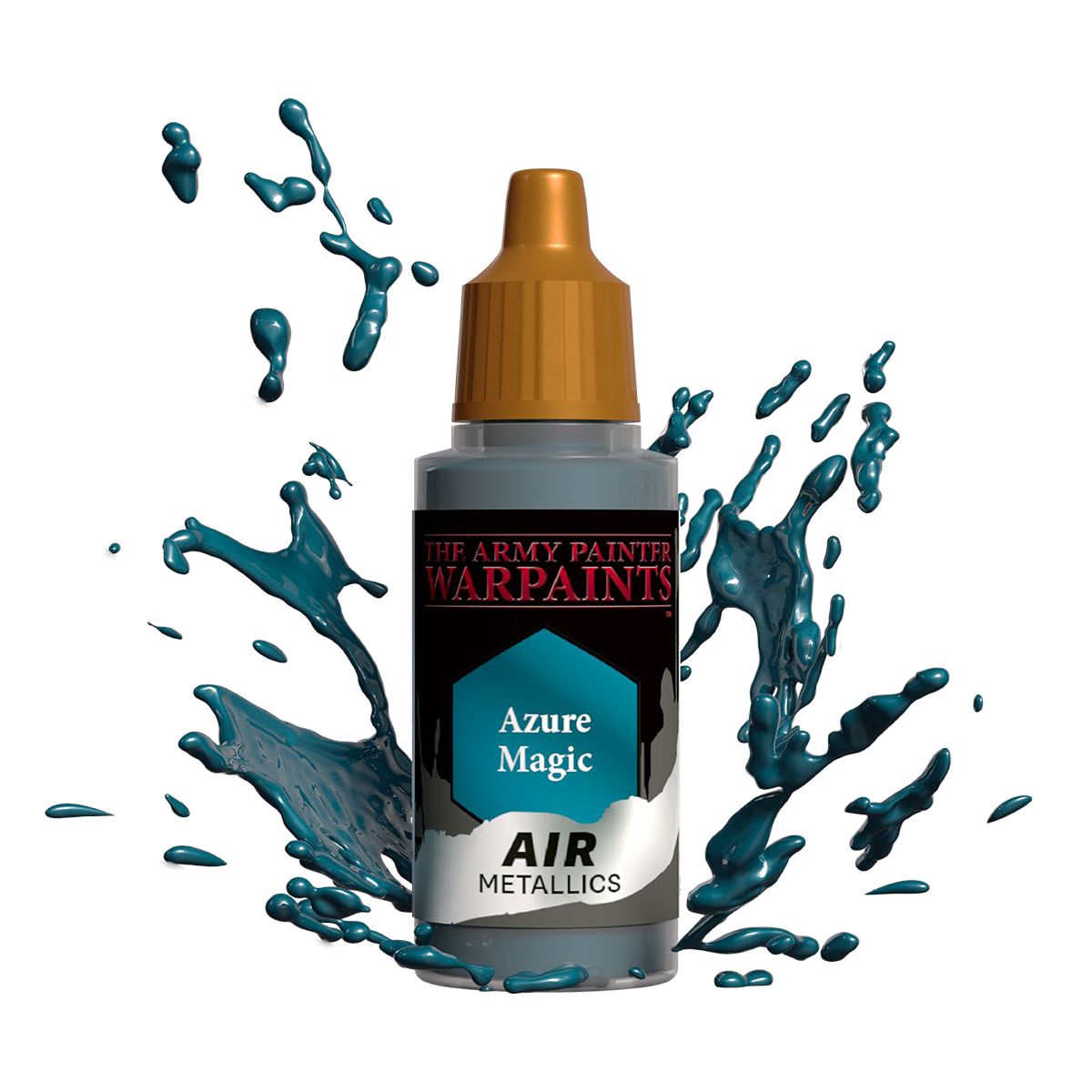 Army Painter Warpaints Air Acrylic (cont.), Metallic & Fluorescent Singles